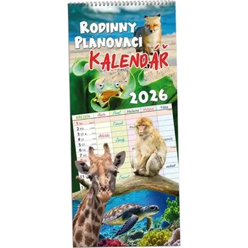 Kalendář Poprokan Nástěnný rodinný plánovací 2026
