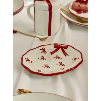 Talíř Sinsay - Servírovací talíř - červená - 831GR-33X - 831GR-33X-ONE