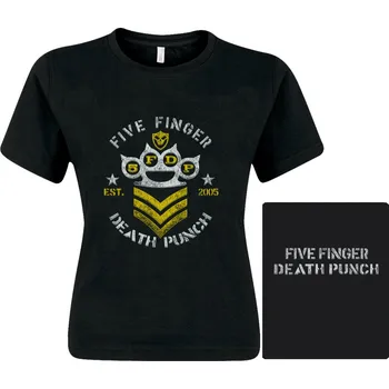 dámské triko Five Finger Death Punch - army