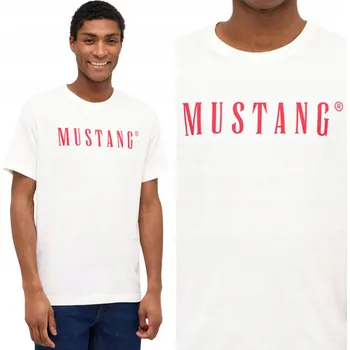 Pánské tričko Mustang Pánské tričko bílé 1014695