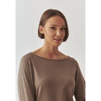 Dámský svetr Tatuum DÁMSKÝ KLASICKÝ SVETR S LODIČKOVÝM VÝSTŘIHEM - BROOKE