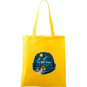 Beskydy pod stanem - Taška bavlněná - 42 x 38 cm ( Žlutá )