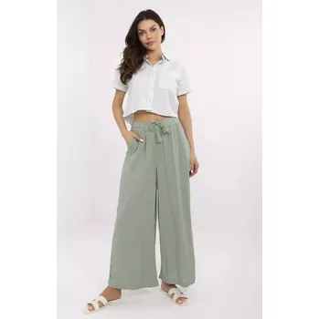 Dámské kalhoty Kalhoty D73761M62237B pistácie XS