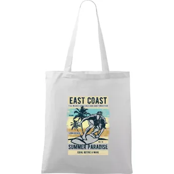 East Coast - Taška bavlněná - 42 x 38 cm ( Bílá )