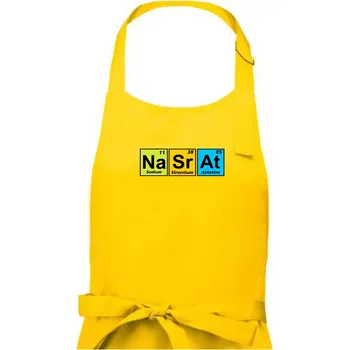 Kuchyňská zástěra Barevná tabulka nasrat - Dámská zástěra na vaření - Univerzální velikost ( Žlutá )