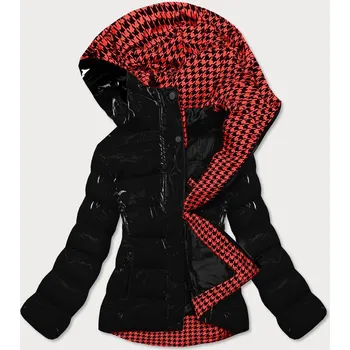 Černá dámská prošívaná bunda (w807#) odstíny černé S (36)