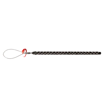 elektrický kabel 30039 Kabelová punčoška s poutkem, otáčivá, nerez, 270mm, průměr 4-6mm