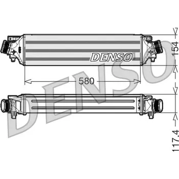 Chladič motoru Chladič turba DENSO DENDIT01002