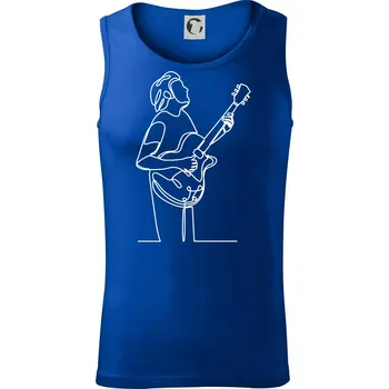 Pánské termoprádlo Kytarista jedním tahem - Tílko pánské Core - 2XL ( Královská modrá )