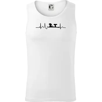 Pánské termoprádlo EKG houbař - Tílko pánské Core - XL ( Bílá )