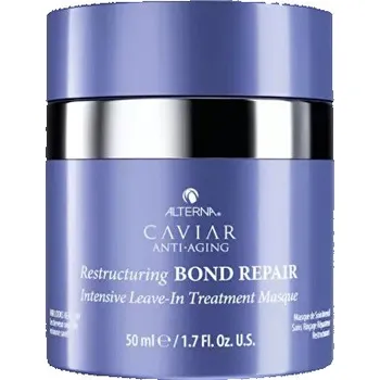 Vlasová regenerace Alterna Bezoplachová maska na poškozené vlasy Caviar Anti-Aging (Restructuring Bond Repair Intensive Leave-In Treatment) 50 ml