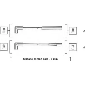 Zapalovací kabel Sada kabelů pro zapalování, 941425020940