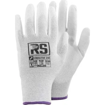 Pracovní oblečení Rukavice ESD RS Conductor - pletené, šedé, vel. 10