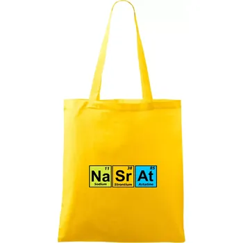 Barevná tabulka nasrat - Taška bavlněná - 42 x 38 cm ( Žlutá )