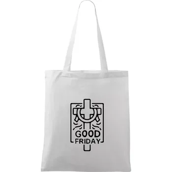 Good friday - Taška bavlněná - 42 x 38 cm ( Bílá )