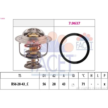 Termostat, chladivo, 7.8650