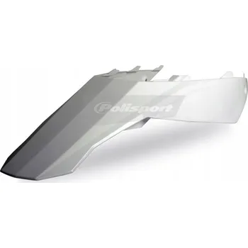 Zadní blatník + boční kryty Polisport bílý