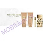 Michael Kors Pour Femme Michael Kors Pour Femme EDP 100 ml + sprchový a koupelový gel 100 ml + tělové mléko 100 ml + cestovní sprej 10 ml