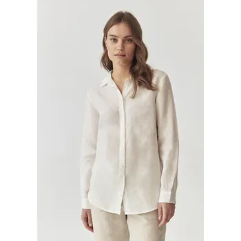 Dámská košile Tatuum KLASICKÁ DÁMSKÁ LNĚNÁ KOŠILE - GONIKA