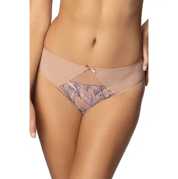 Kalhotky Brazilky Gaia 1306B Odelia Barva: Béžová, Velikost: 2XL