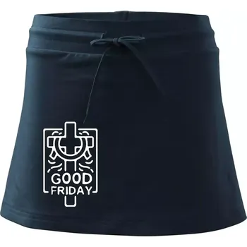 Dámská sukně Good friday - Sportovní sukně - two in one - XS ( Námořní modrá (velmi tmavá - téměř černá) )