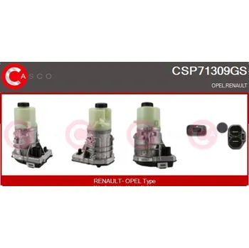 Posilovač řízení Hydraulické čerpadlo, řízení, CSP71309GS
