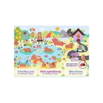 Blok rysunkowy A4/50K 90g Kapibara