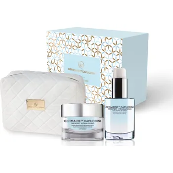 Pleťový krém Germaine de Capuccini Timexpert Hydraluronic Soft Gift Set - Hydratační Sérum 30ml + Hydratační gel-krém pro smíšenou pleť 50ml + Neceser Dárková sada