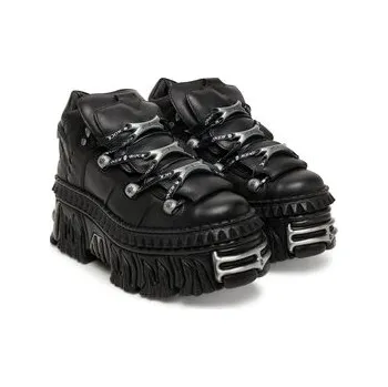 Dámské tenisky Sneakersy NEW ROCK M-WALL106-S30 Černá 38