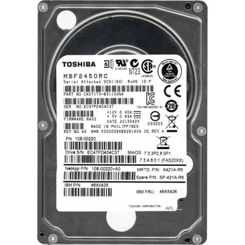 Interní pevný disk NetApp 108-00220+A0 450GB 10K SAS-2 2.5" MBF2450RC