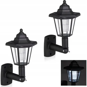 Venkovní osvětlení Venkovní nástěnné svítidlo Relaxdays černé, integrovaný LED zdroj 25 W