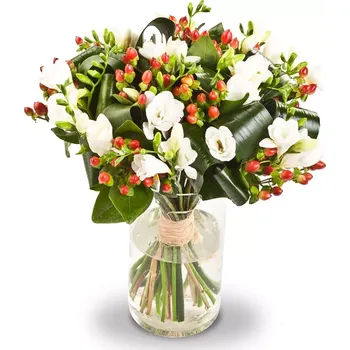 umělá květina Kytice frézií Emeline Malá - Belles Fleurs