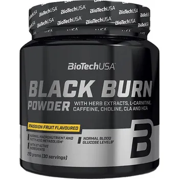 Anabolizér BioTechUSA BioTech USA Black Burn Powder 210 g Příchuť: Maracuja