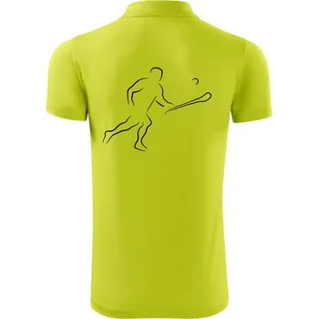 Pánská košile Hurling hráč - Polokošile Victory sportovní (dresovina) - 3XL ( Limetková )