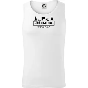 Trochu jiná dovolená batoh - Tílko pánské Core - L ( Bílá )