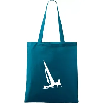 Katamarán 2 osoby - Taška bavlněná - 42 x 38 cm ( Petrolejová )