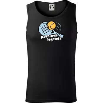 Pánské termoprádlo Padelová legenda - Tílko pánské Core - M ( Černá )