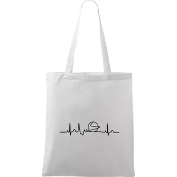 Ekg padel míček - Taška bavlněná - 42 x 38 cm ( Bílá )