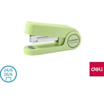 Sešívačka eco DELI EM415 zelená [A]