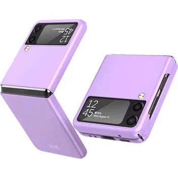 Pouzdro na mobilní telefon Plastový kryt pro Samsung Galaxy Z Flip7 FE 5G - světle fialové