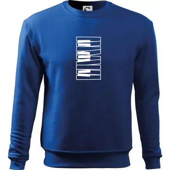 Klávesy svisle - Mikina Essential dětská - 146 cm/10 let ( Královská modrá )