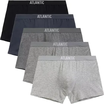 Boxerky Atlantic Pánské boxerky 5 pack 011 mix L
