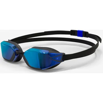 Plavecké brýle DECATHLON Plavecké brýle B-Fast se zrcadlovými skly s novou úpravou proti zamlžování MODRÁ|ČERNÁ