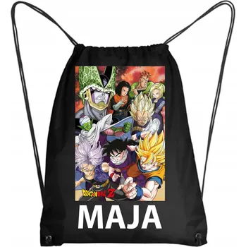 Školní batoh Školní Vak na Boty Batoh na Tělocvik Do Školky DRAGON BALL + JMÉNO