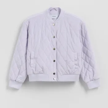 Dětská móda Reserved - Bunda bomber - levandulová - 224EX-04X - 224EX-04X-U14