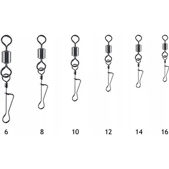 Jaxon Obraťlík Strong s karabinkou Power, velikost 16, 10 ks