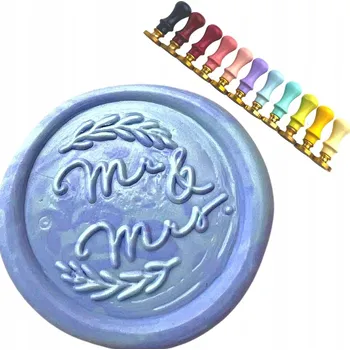 Obraz Artmagico Pečetidlo nápis Mr a Mrs