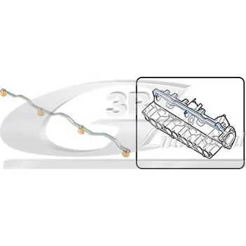 Výfuková trubka Sací trubkový modul, 36400