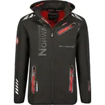 Pánská softshellová bunda GEOGRAPHICAL NORWAY Royaute GTX Barva: Černočervená, Velikost: S