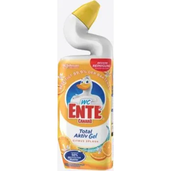 WC čistič WC gel Citronový WC Duck Active Gel 750 ml